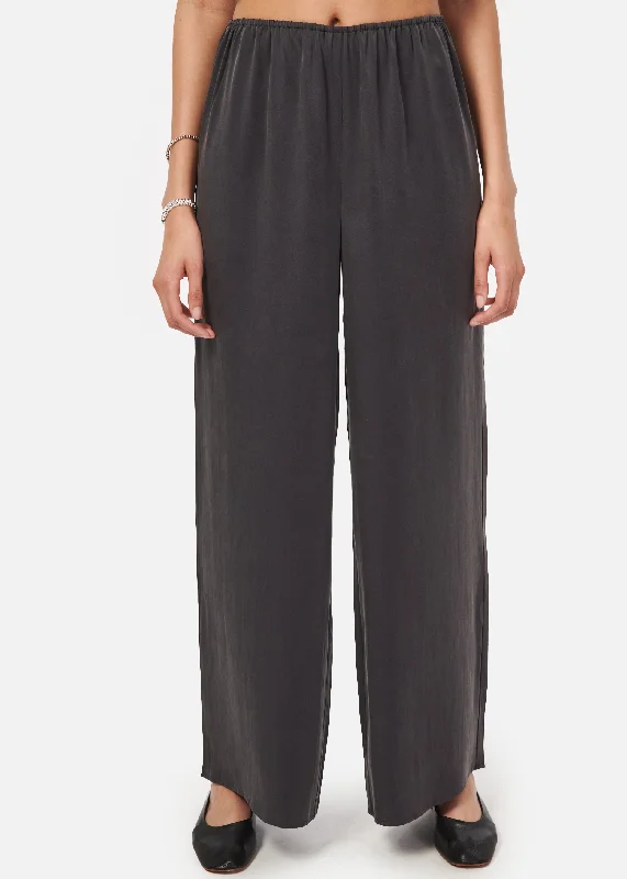 Doreen Pant Graphite Effortless Sophistication