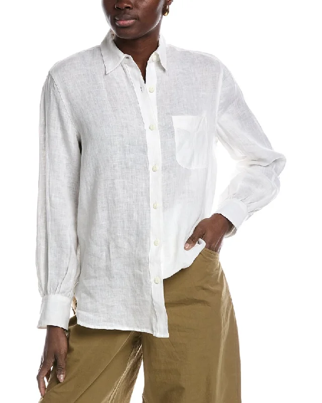 rag & bone Maxine Linen Shirt Everyday Basics