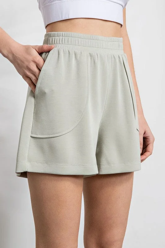 Modal Elastic Waist Shorts Latest Trends