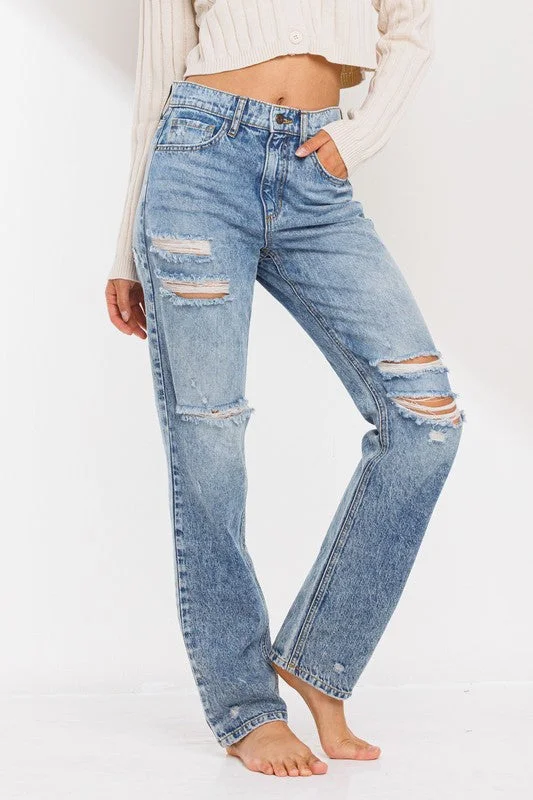 High Rise Straight Jeans Valentine's Special