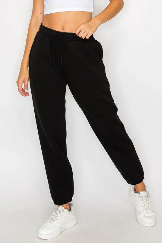 Relaxed Fleece Joggers Stylish Looks