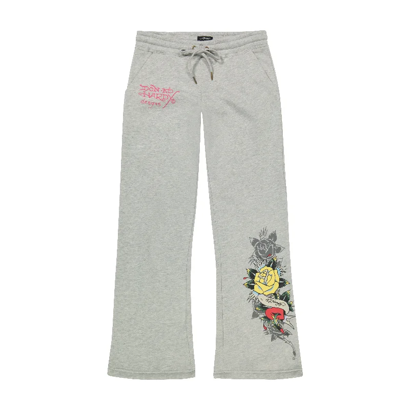 Rose Heart Sweatpants Essentials On Sale