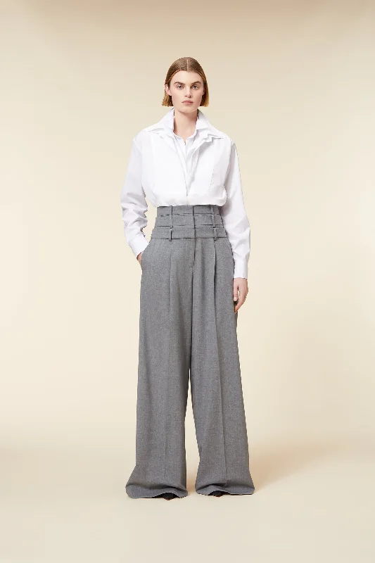 MULTI LAYERED WOOL TROUSERS Cottagecore Rustic Charm Style