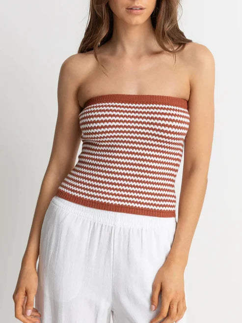 Rhythm SPIRIT STRAPLESS KNIT TOP  - SPICE Step Ahead, Lead The Trend