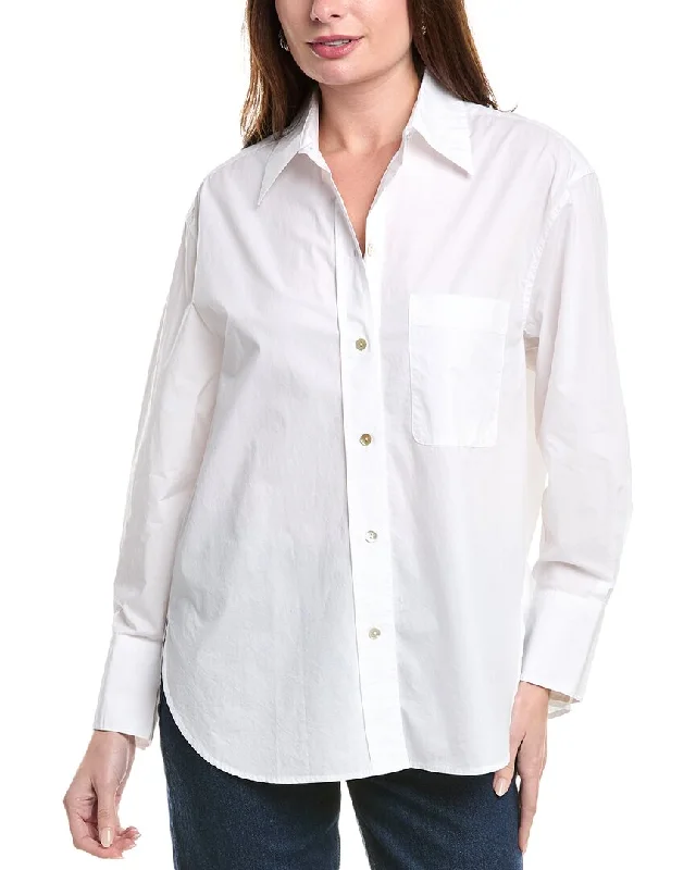 Vince Relaxed Shirt Update With Cottagecore Styles