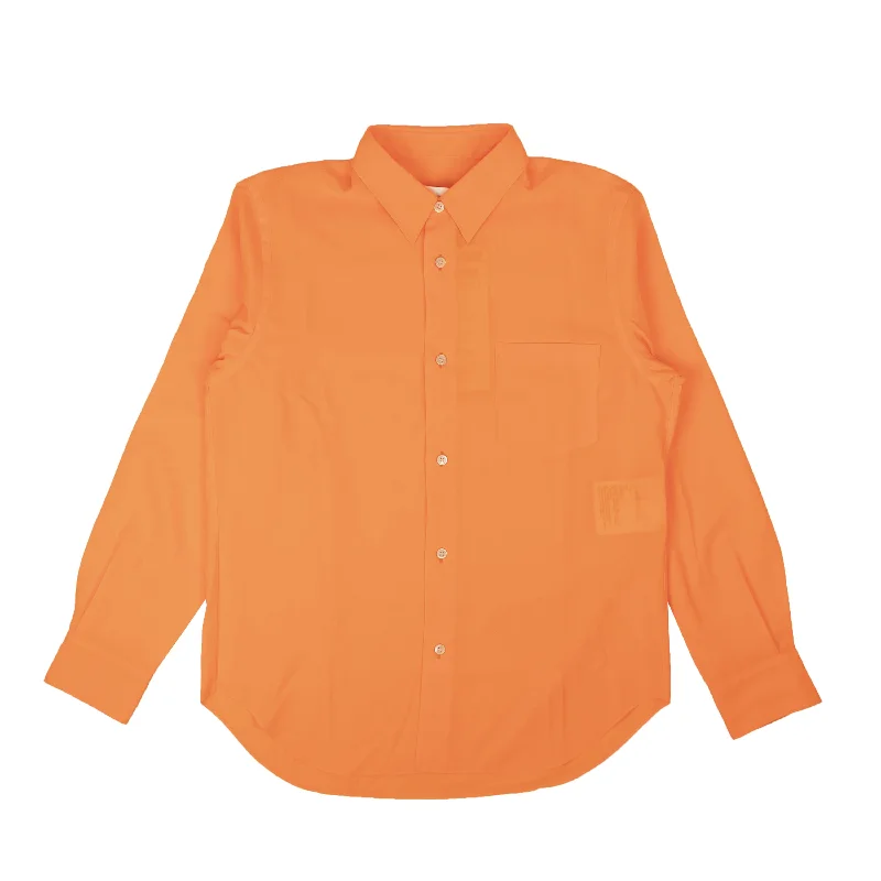 Junya Watanabe Trandparent Long Sleeve Shirt - Neon/Orange Travel Essentials