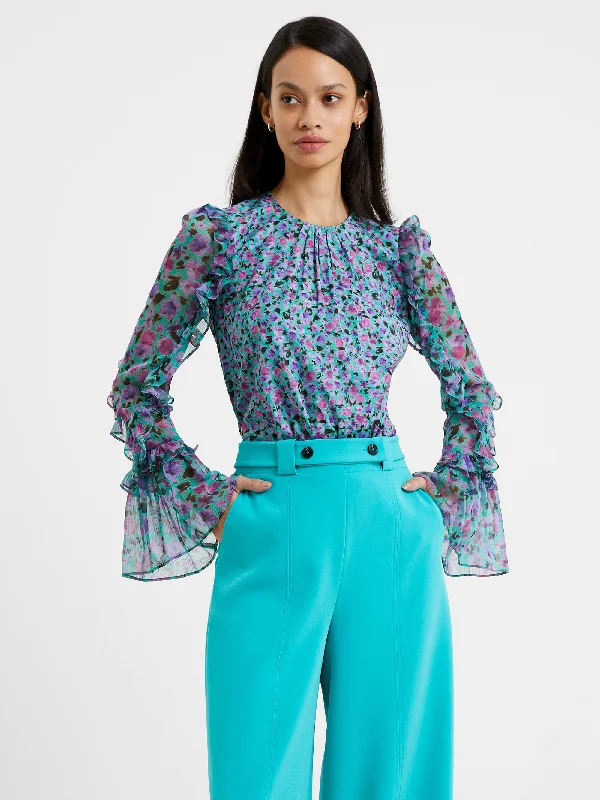 Alezzia Ely Jacquard Mix Top End Of Season Clearance