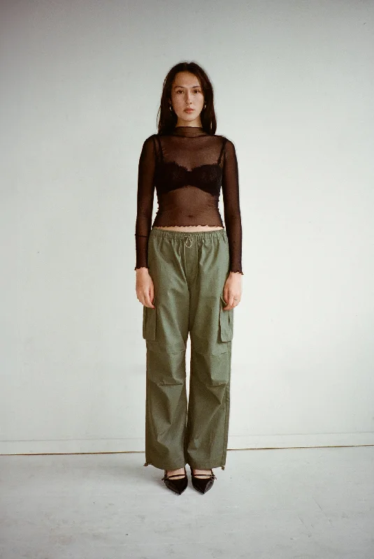 Parachute Cargo Pant - Pine Fashion Sale