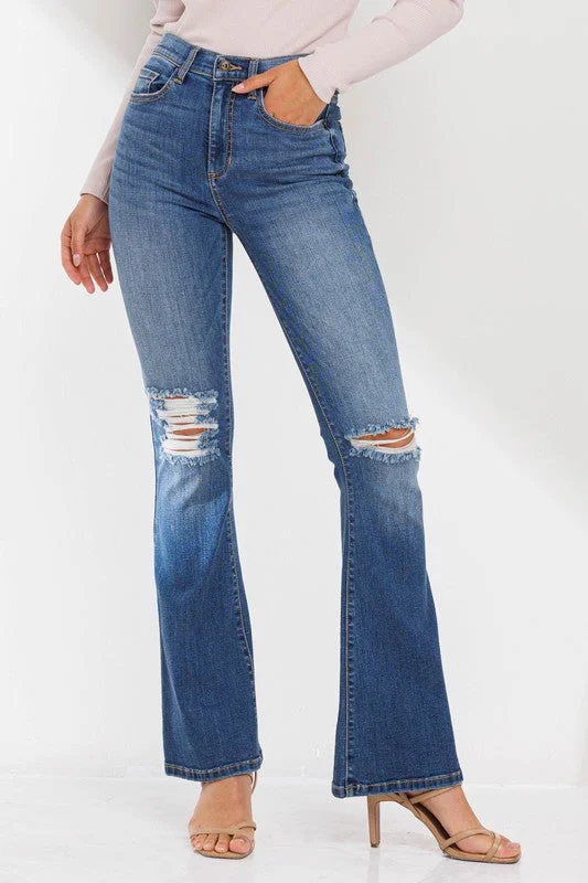 Bootcut Ripped Jeans Special Offer