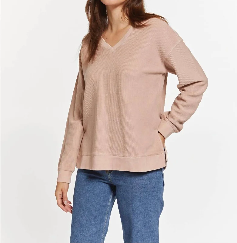 Alicia Top In Storm Pink Fashion Sale