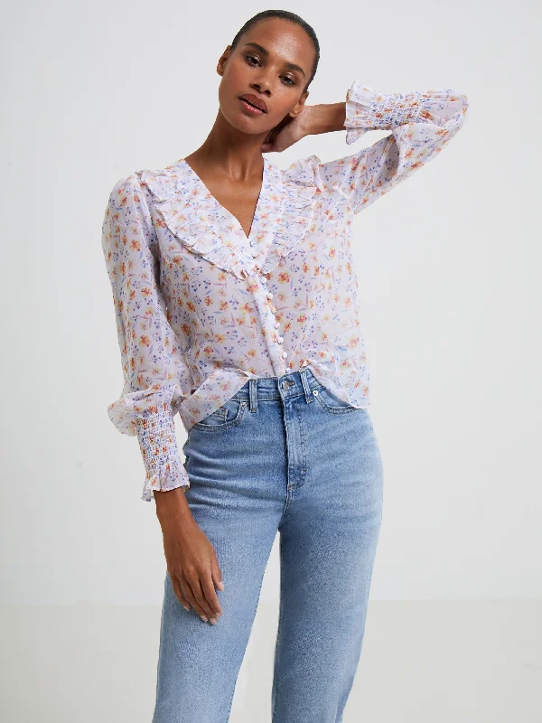 Camille Recycled Hallie Crinkle Top Fast Fashion Favorites