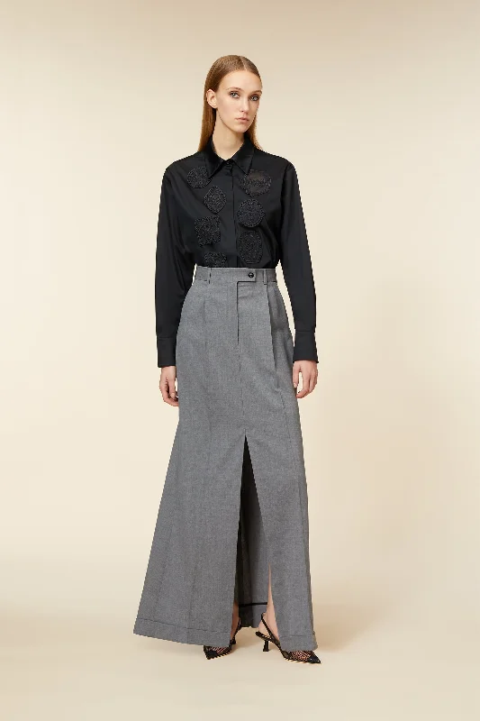 MAXI TAILORED SKIRT Fashion-Forward