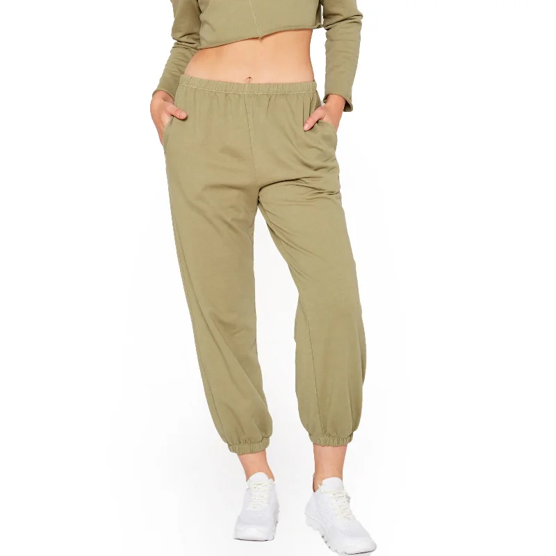 Essential French Terry Sweatpants Coastal Beach - Inspired Style