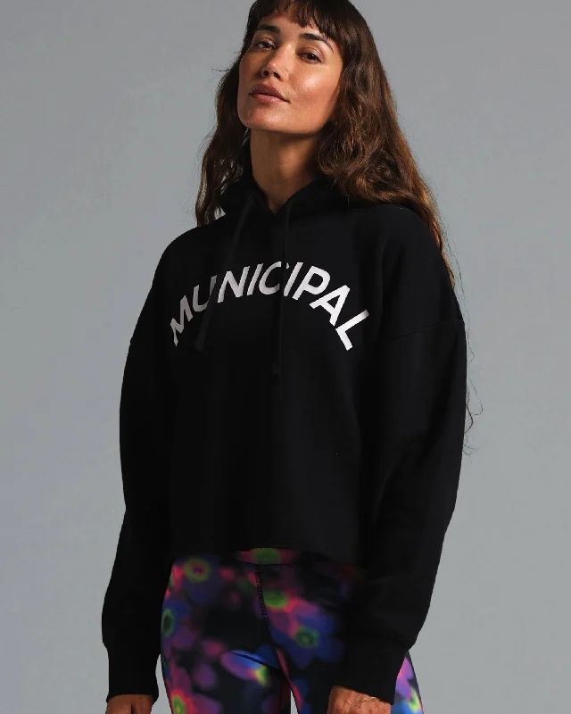 Municipal Women's Origin Hoodie - BLACK Limited Time