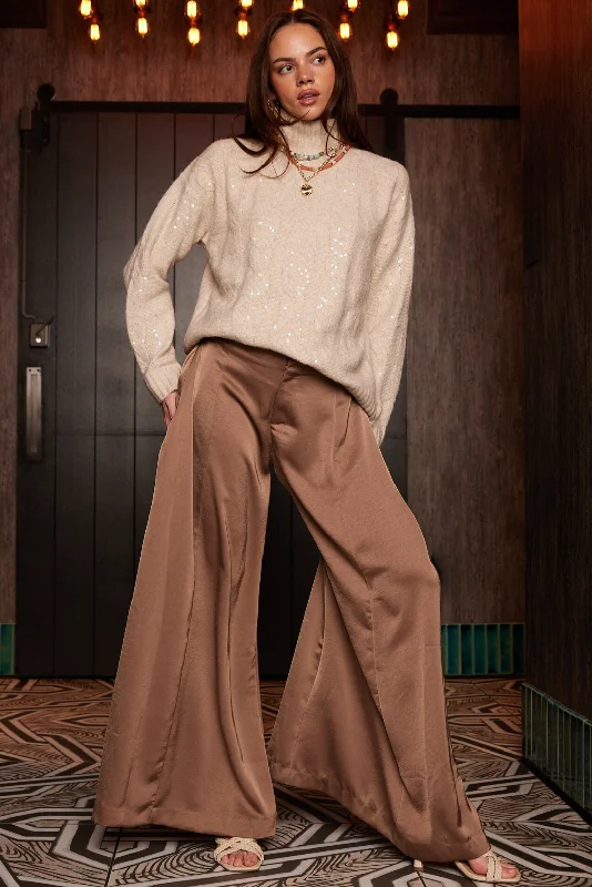 Brady Wide Leg Pants Casual Chic Clothing