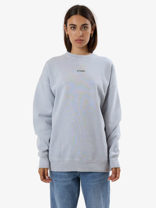 THRILLS Minimal Thrills Slouch Crew - ICEBERG Versatile Wardrobe Essentials