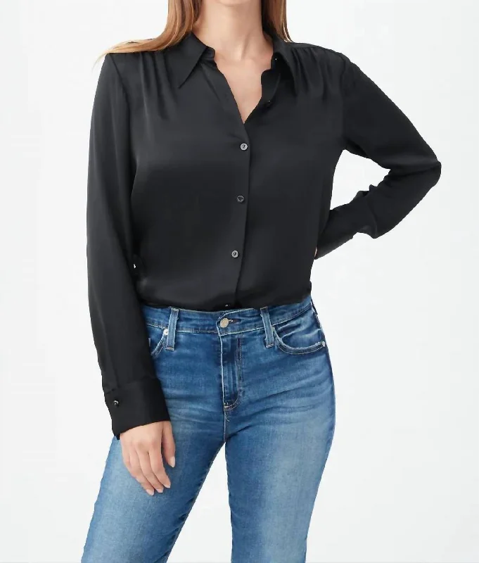 Cassavetes Top In Black Fashion Sale