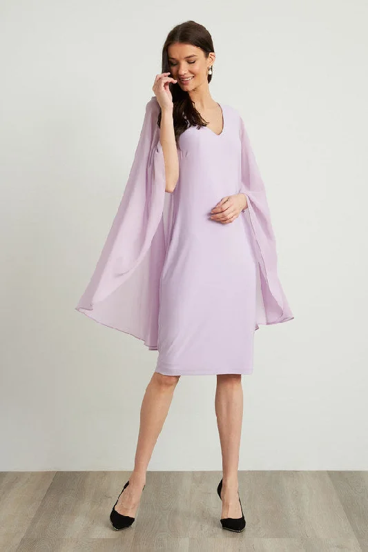 Chiffon Cape Dress Mid Season Sale