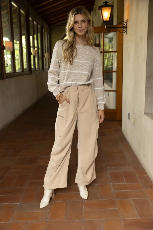 SALE - Arman Exposed Pocket Cargo Pants Trendy Fashion For Women