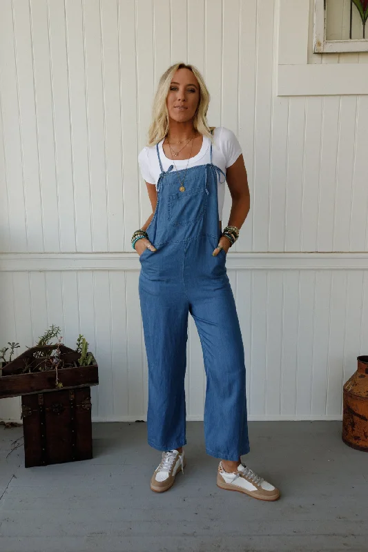 Sunset Bound Jumpsuit - Blue Chic Style, Always In Vogue