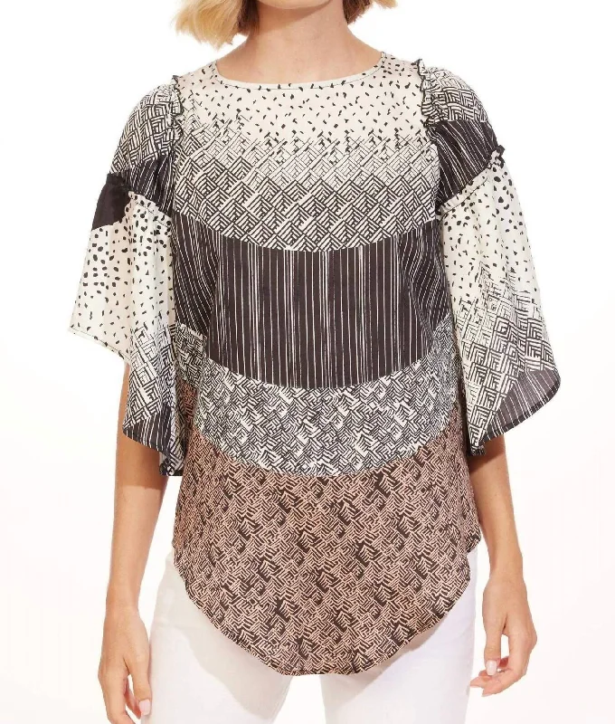 Chiara Top In Desert Coast Seasonal Fashion