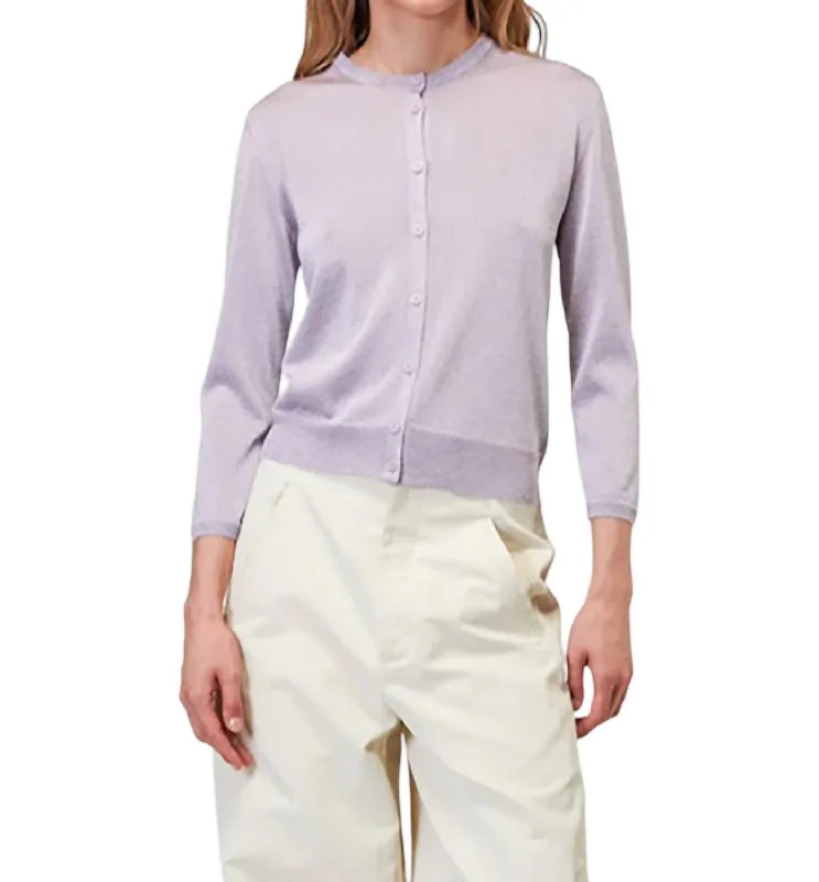 Coreana Top In Lavender Sophisticated Outfits