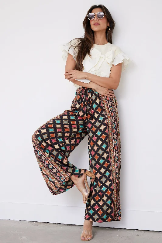 SALE - Amirah Printed Pants Wardrobe Refresh