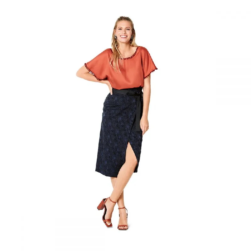 Burda Tops 6204 Flowing Silhouette