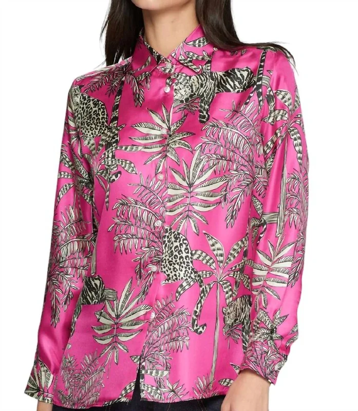 Irina Shirt In Selva Rosa Trendy Fashion for Women