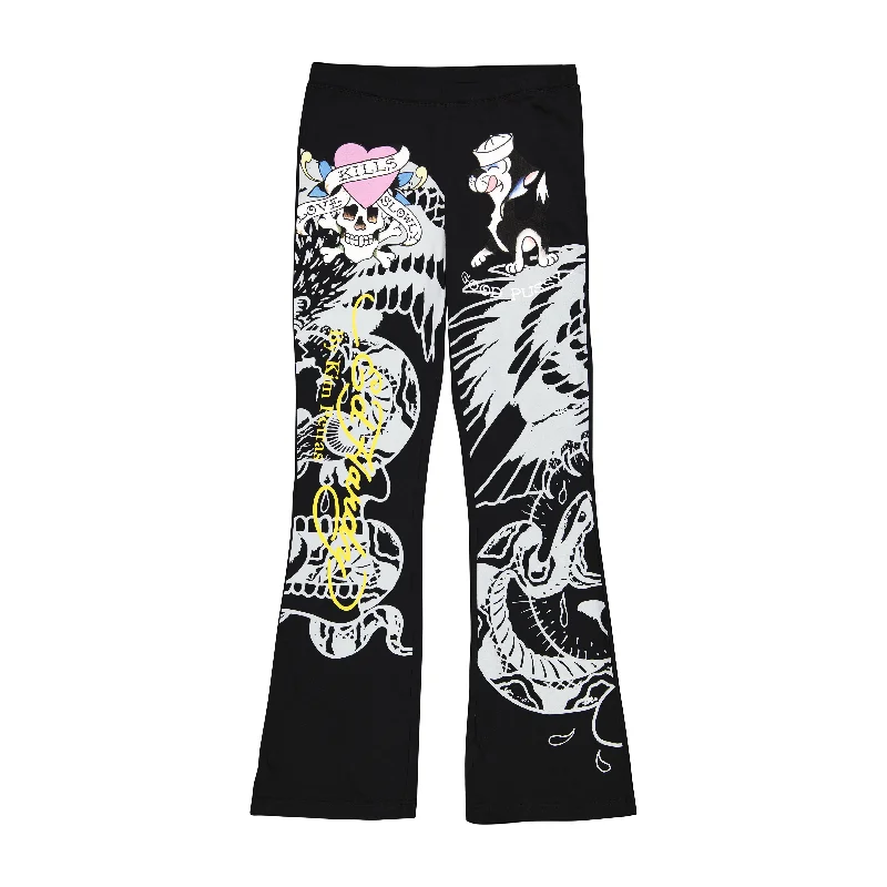 Good Kitty Pull on Flare Pant Urban Sophistication