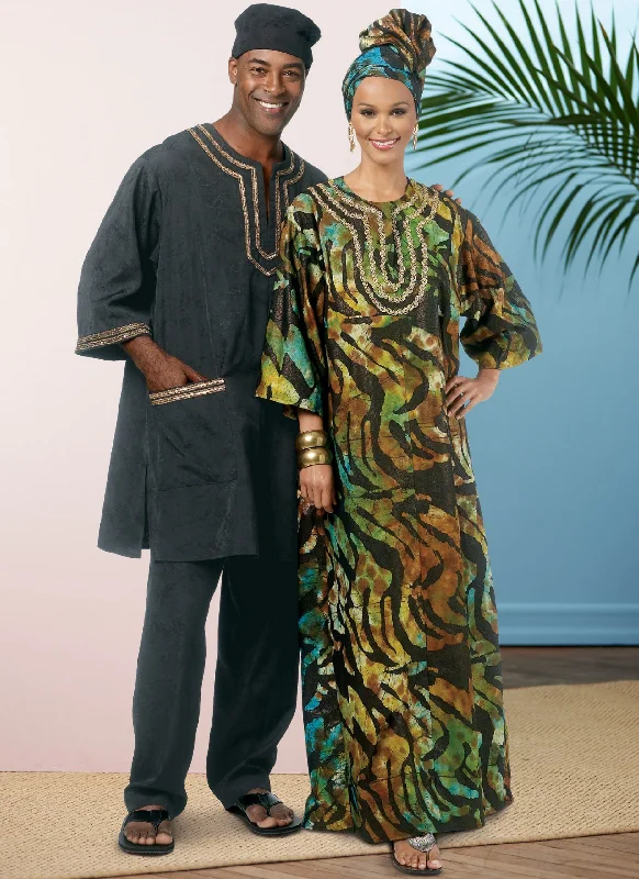 Butterick Unisex Tunic/Caftan Trousers B6748 Snag Fabulous Fashion Bargains