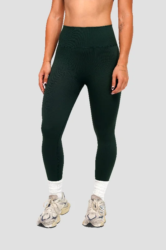 CORE SCRUNCH LEGGINGS -  FOREST GREEN The Good Stuff