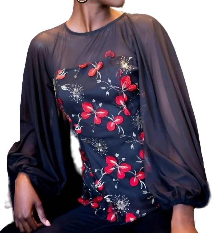 Candace Top In Cardinal Women's Urban Fashion