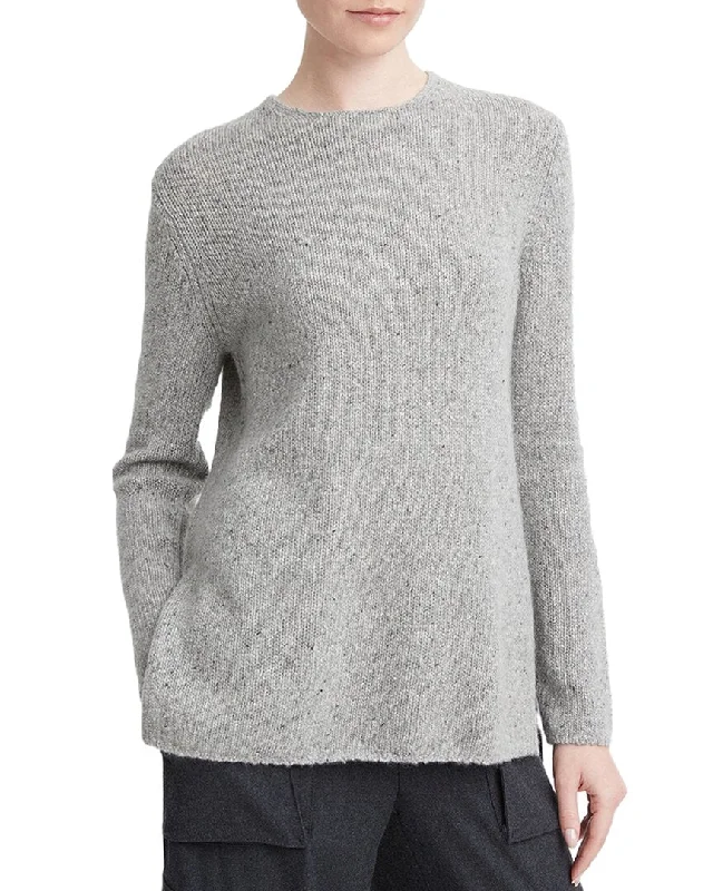 Vince Clean Trim Cashmere Tunic Mid Season Sale