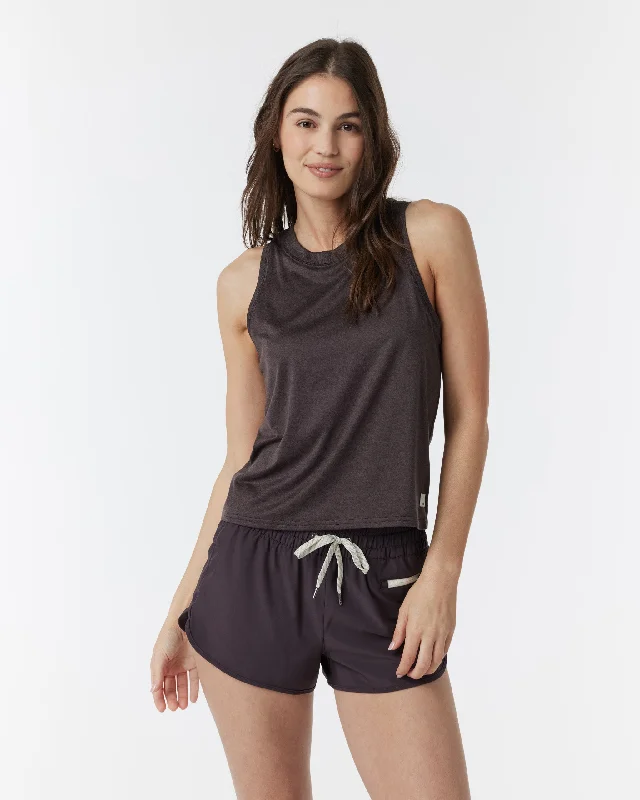 Vuori Energy Top - SANGRIA HEATHER Chic And Trendy