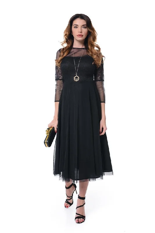 Arefeva Black Dress Effortless Everyday Wear