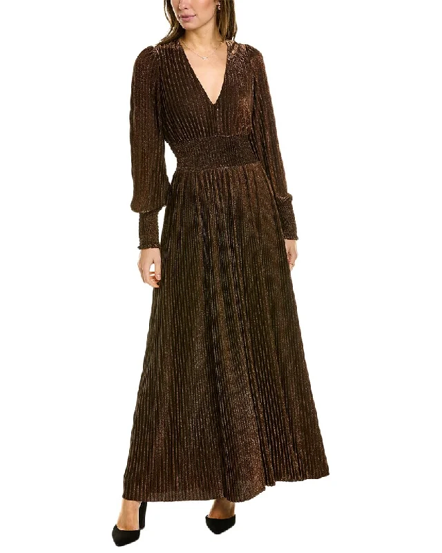 Boden Metallic Jersey Maxi Dress Style Revolution