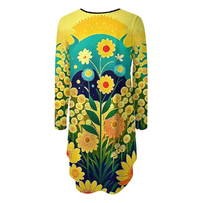 Long-sleeved dress Unleash Your Fashion