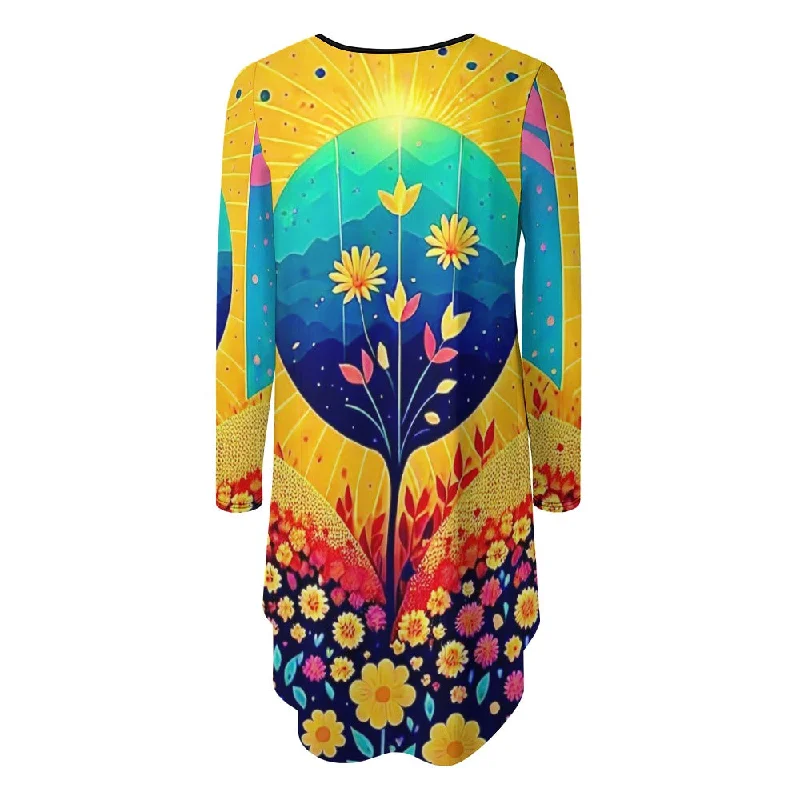 Long-sleeved dress Limited Time Offer