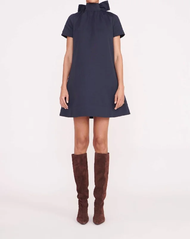 Mini Ilana Dress In Navy Great Prices On Feminine Styles