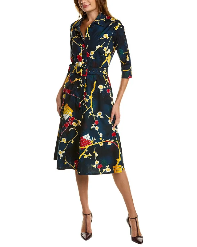 Samantha Sung Abel Shirtdress Mega Sales