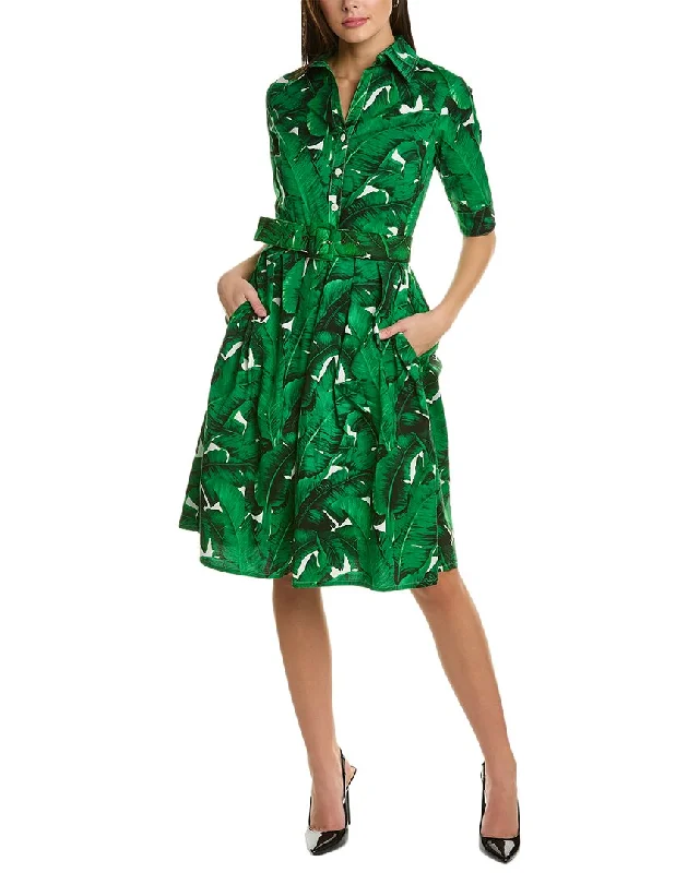 Samantha Sung Audrey 1 3/4-Sleeve Shirtdress Limited - Edition Drops